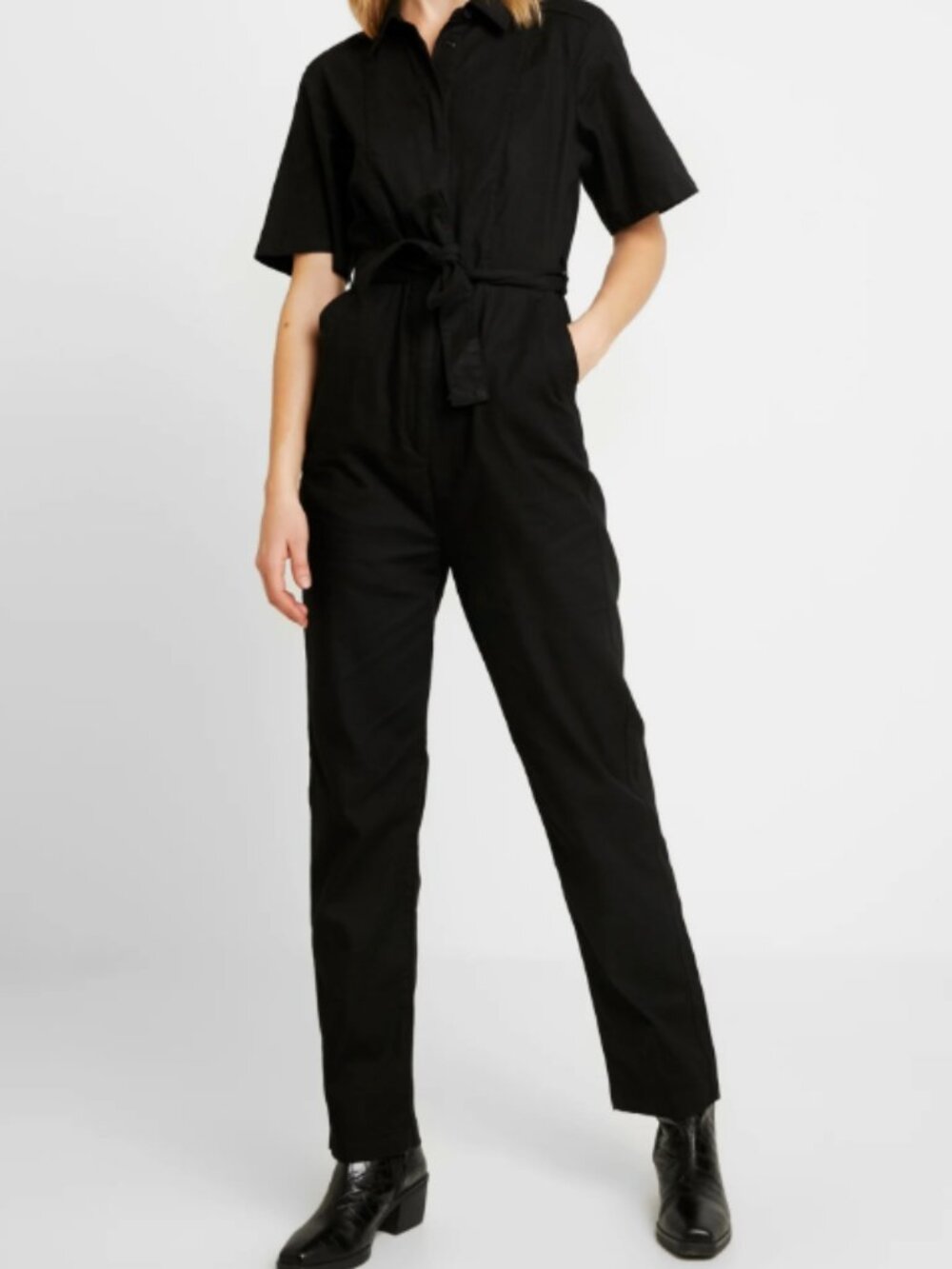 G-Star Black Jumpsuit with belt